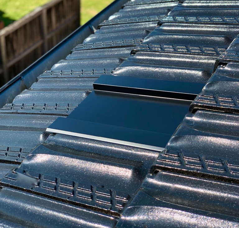 Black RS Air roof metal panel