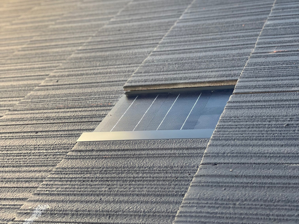 Solar roof ventilation